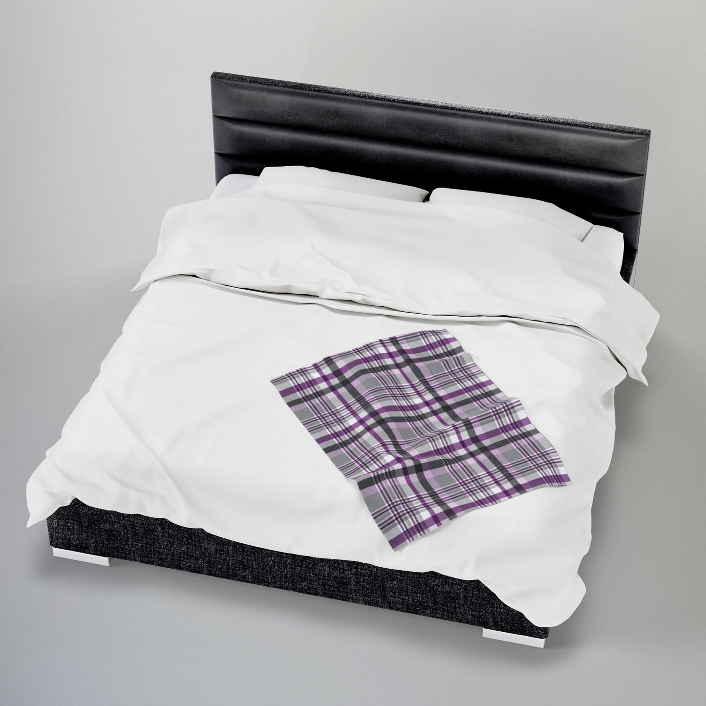 Demisexual Pride Plaid Velveteen Plush Blanket