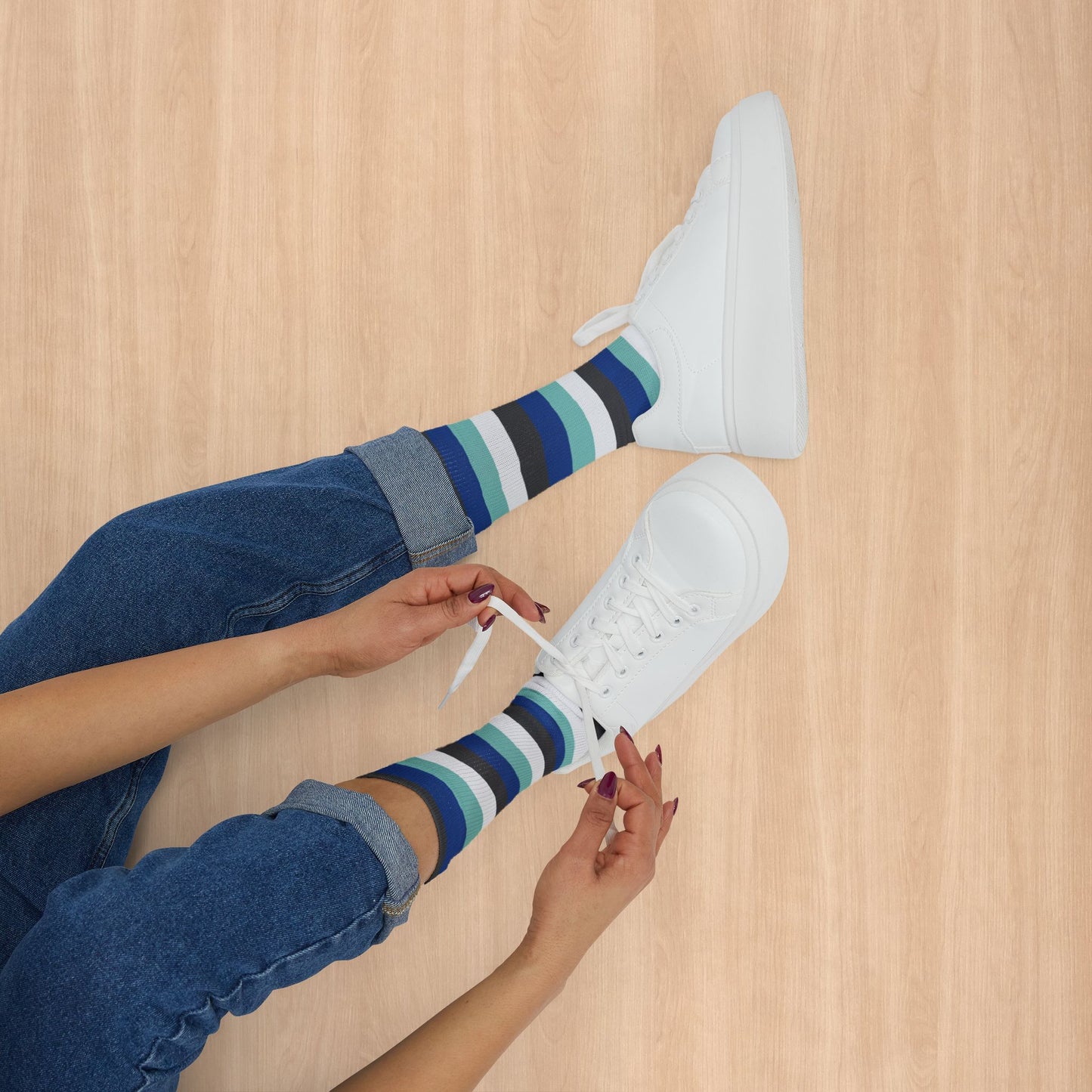 Fraysexual Pride Socks