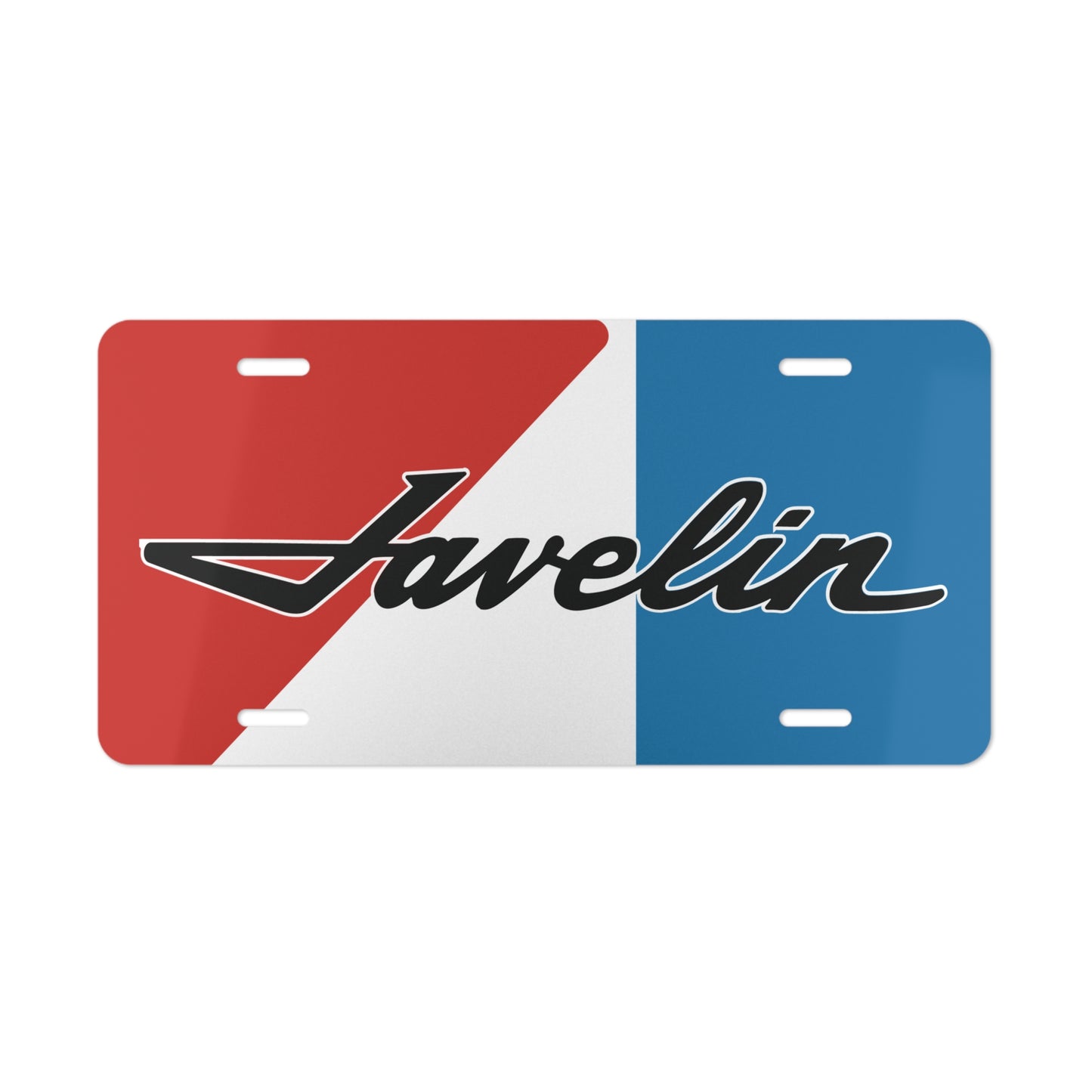 AMC Javelin Logo Vanity Plates