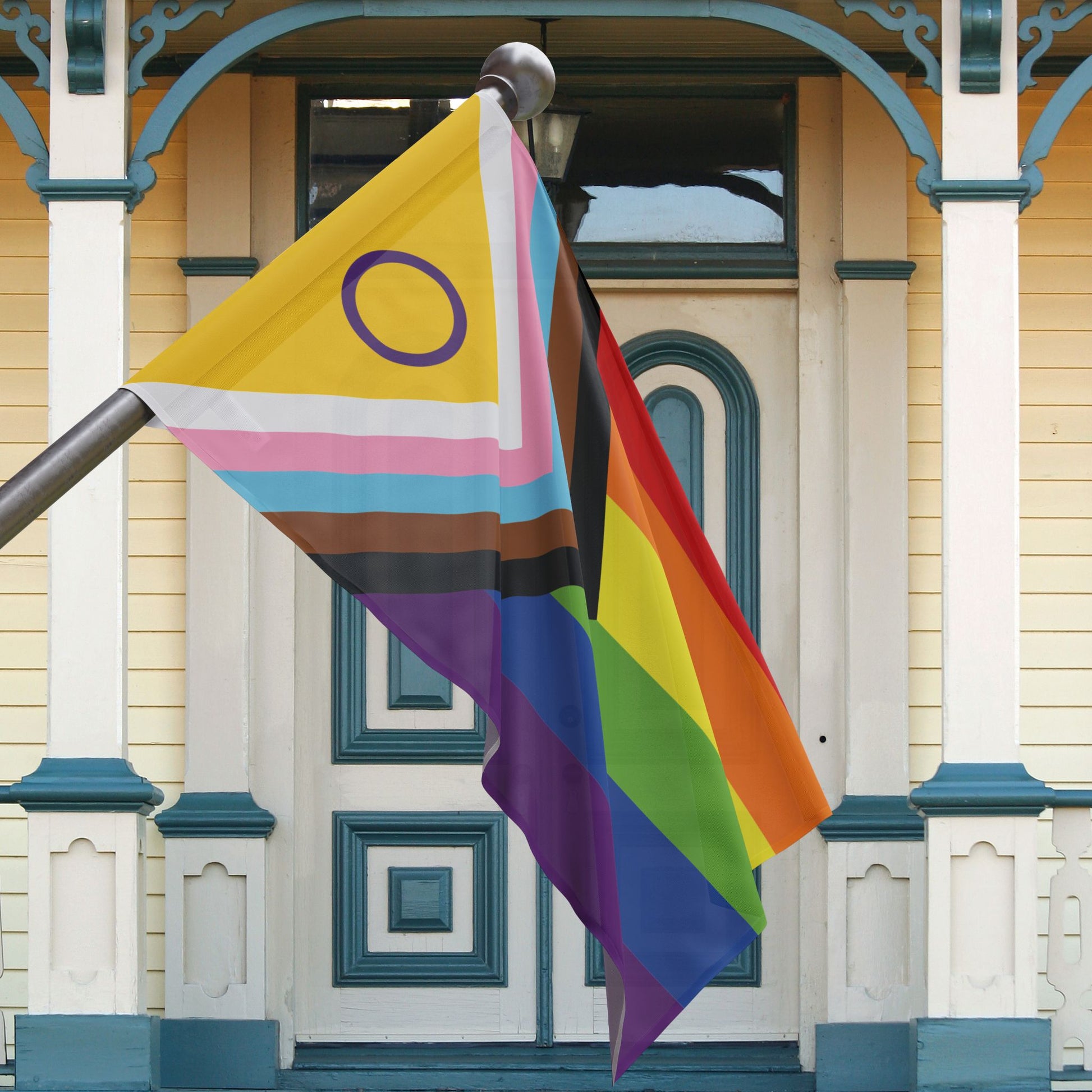 Intersex-Inclusive Rainbow Pride Flag