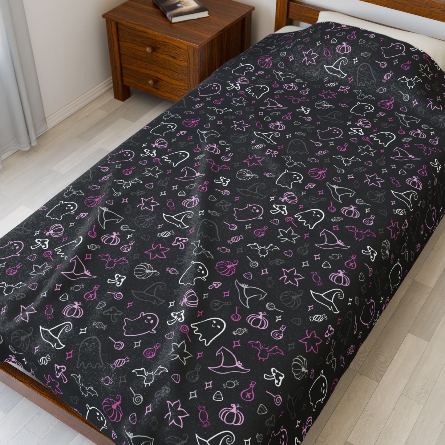 Straight Queer Pride Halloween Velveteen Plush Blanket