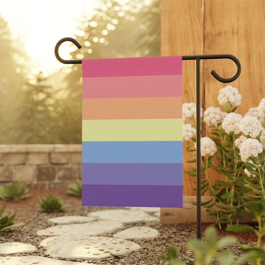 Xenogender Stripes Garden Flag Banner