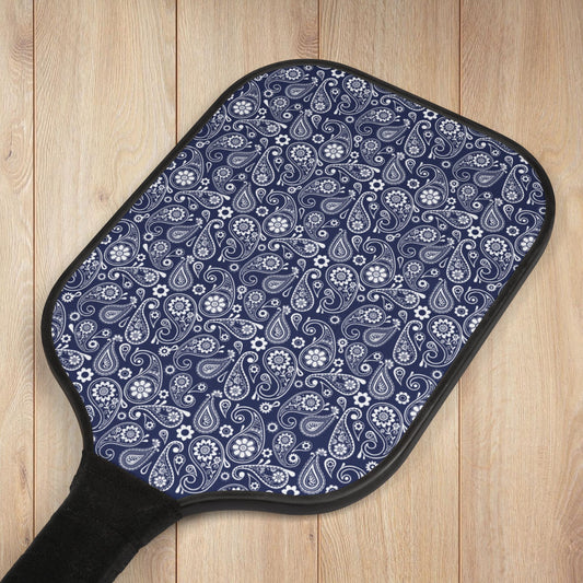 Blue Paisley Pickleball Paddles