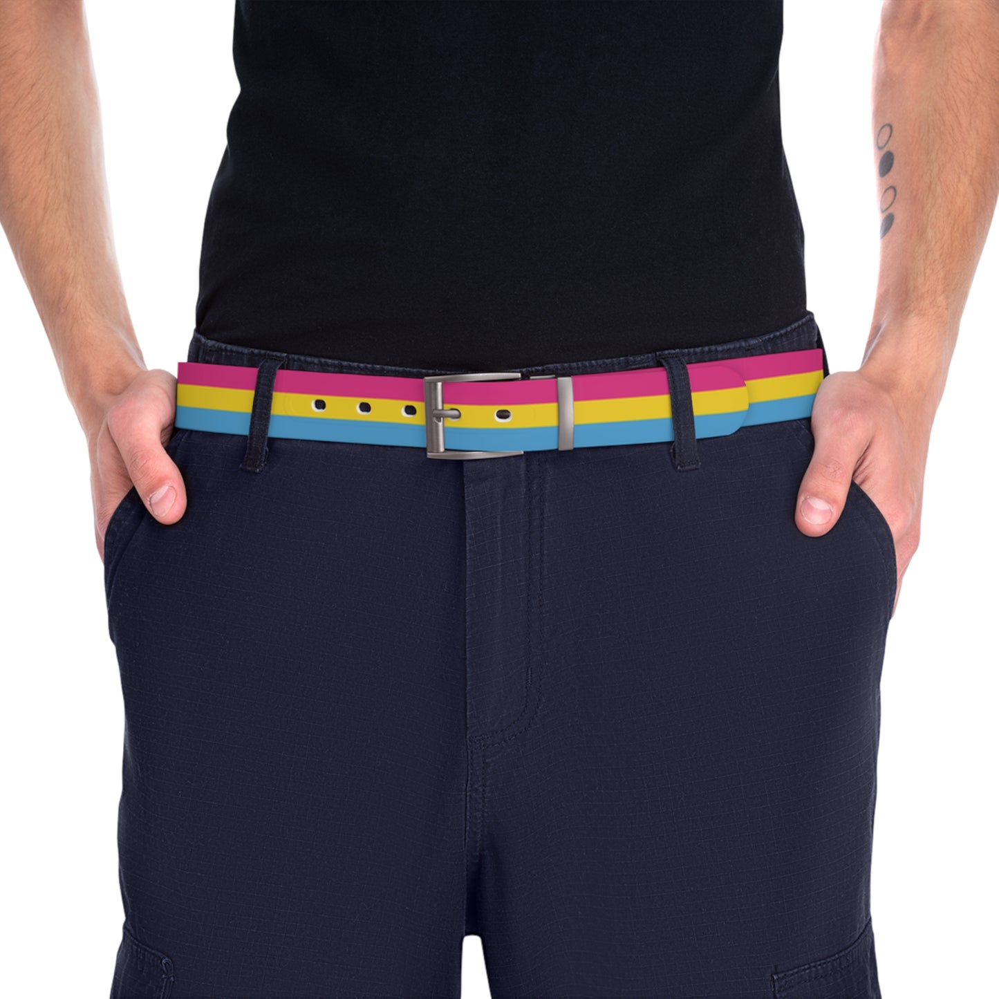 Pansexual Pride Flag Belt