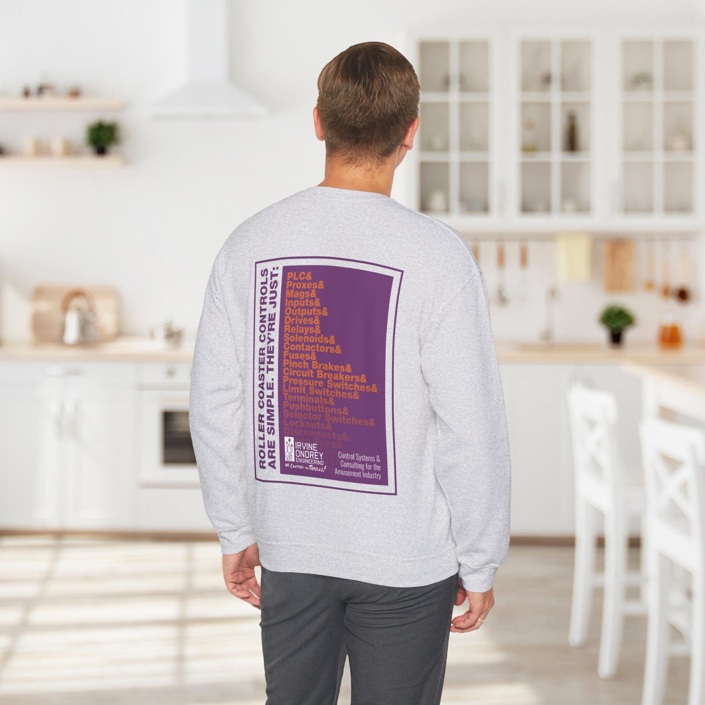 OG Controls Sweatshirt (BACK graphic) • Irvine Ondrey Engineering