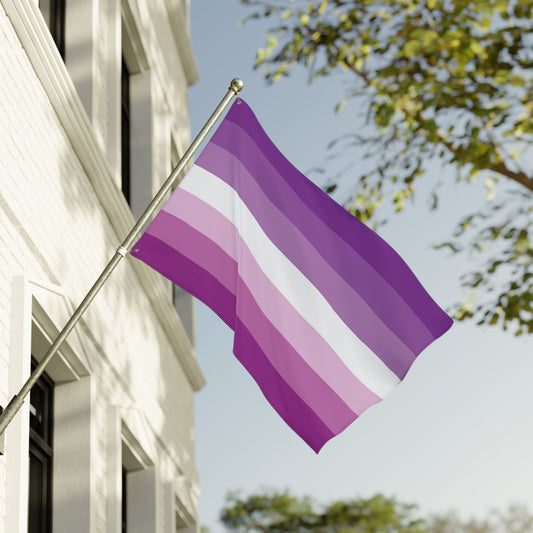 36'' × 60'' Femme Double-Sided Pride Flag with Grommets