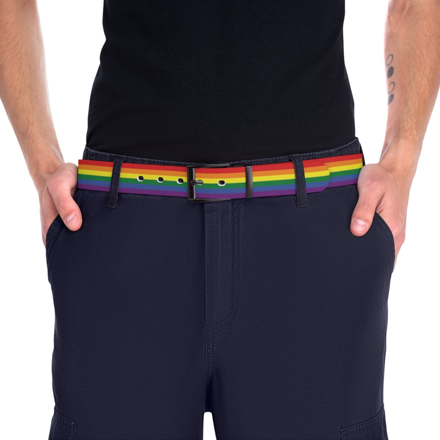 Rainbow Pride Flag Belt
