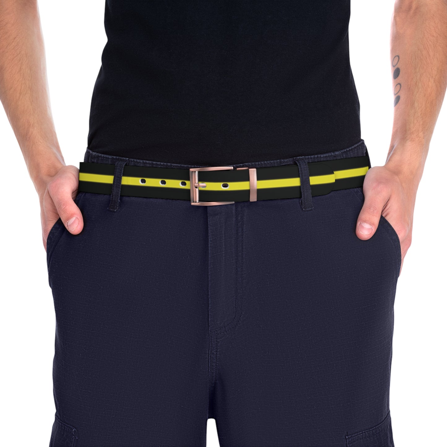 Thin Yellow Line Flag Belt