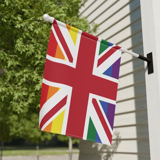 24.5'' × 32'' UK LGBTQIA+ Rainbow Pride Garden Flag Banner