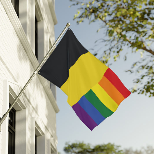 36'' × 60'' Pittsburgh Pride Flag Colors with Grommets