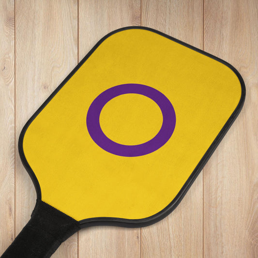 Intersex Pride Flag Pickleball Kit