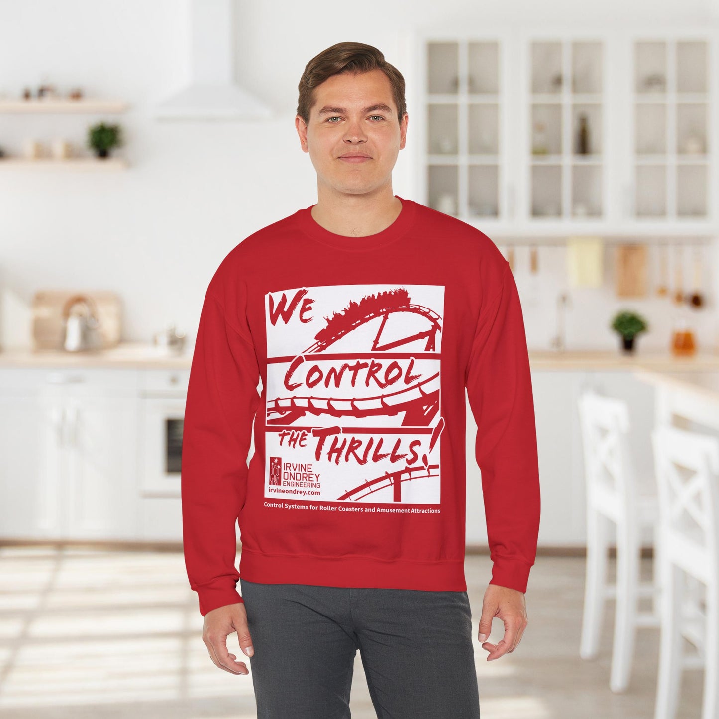OG Steelie Sweatshirt (FRONT graphic) • Irvine Ondrey Engineering