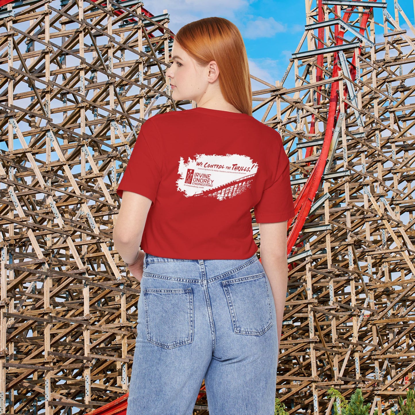 OG Woodie Tee (BACK graphic) • Irvine Ondrey Engineering