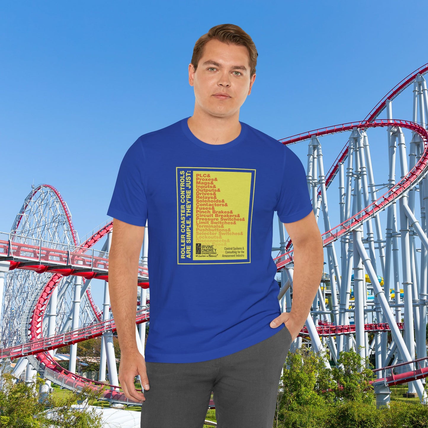 OG Controls Tee (FRONT graphic) • Irvine Ondrey Engineering