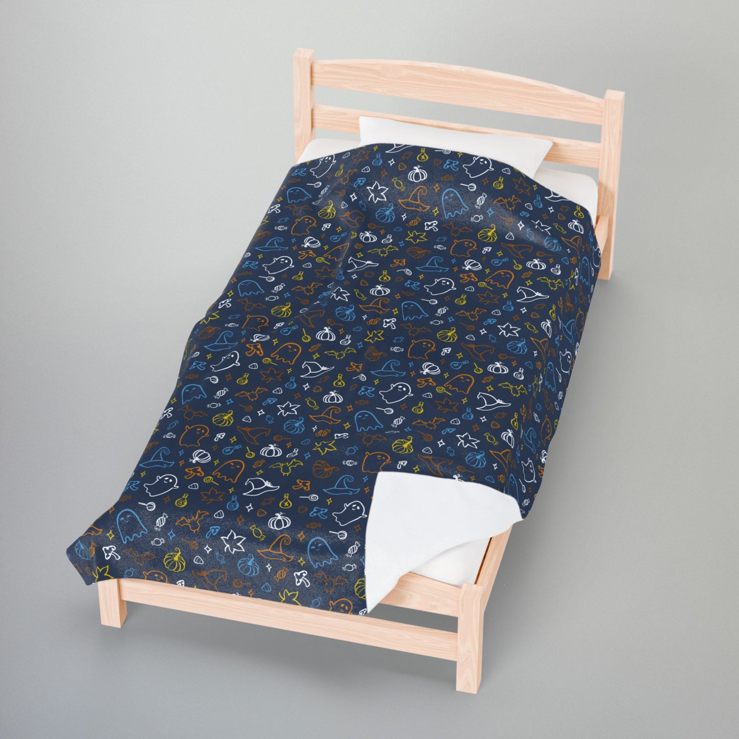 Aroace Halloween Velveteen Plush Blanket