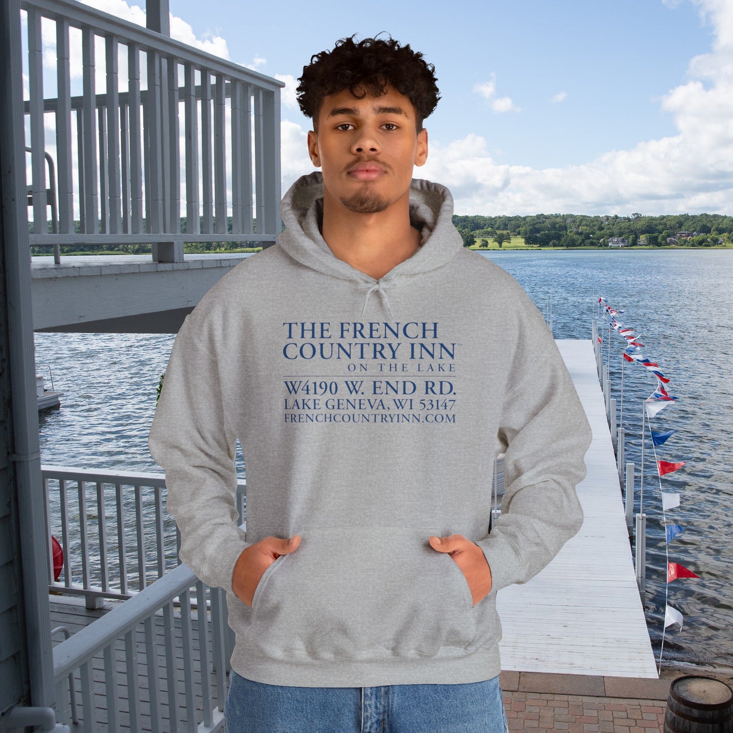 The French Country Inn Hoodie • Lake Geneva, Walworth County, WI