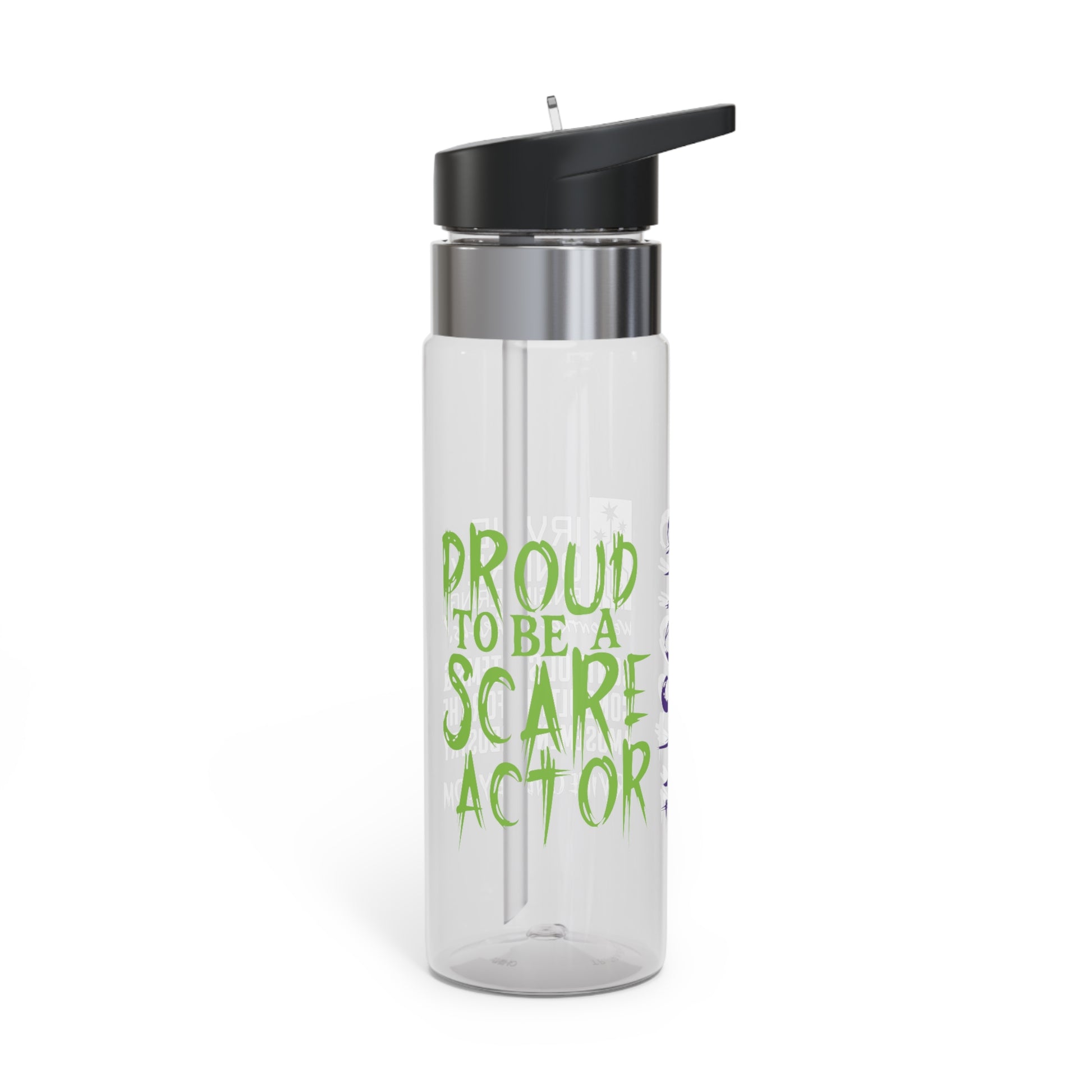 20oz Clear Proud to Be a Scare Actor Personalized 20oz Water Bottle • Irvine Ondrey Engineering