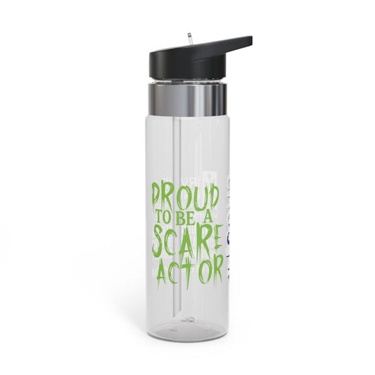 20oz Clear Proud to Be a Scare Actor Personalized 20oz Water Bottle • Irvine Ondrey Engineering