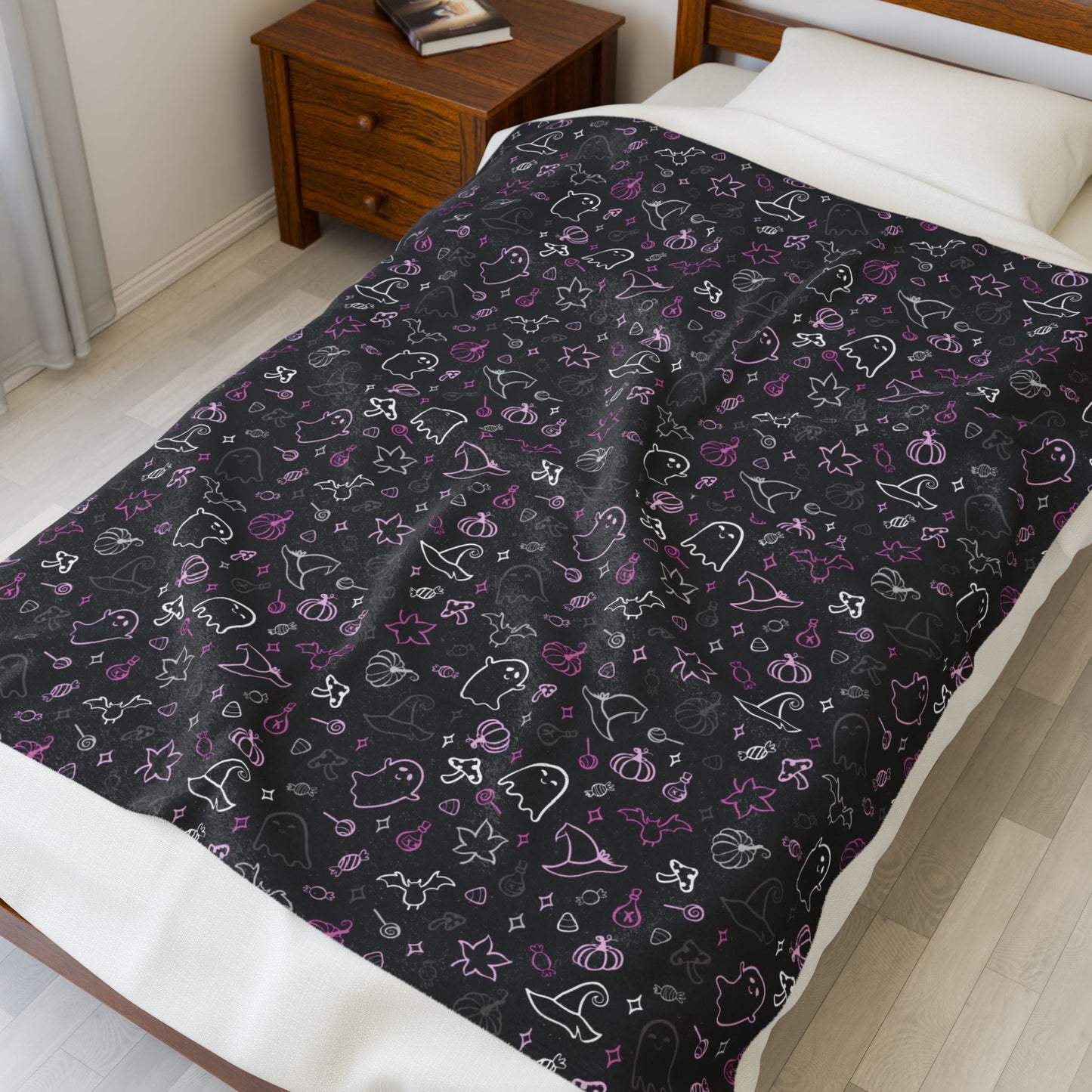 Straight Queer Pride Halloween Velveteen Plush Blanket
