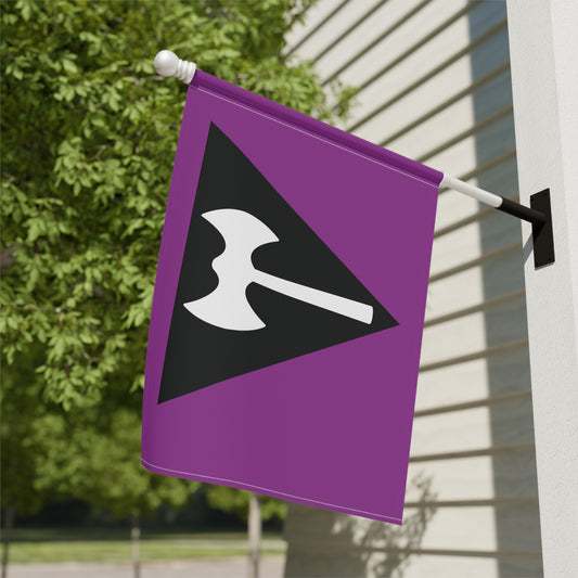 24.5'' × 32'' Labrys Lesbian Pride Garden Banner