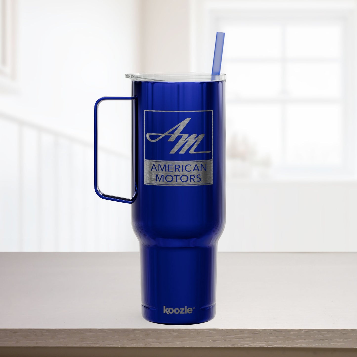 AMC Square Logo Engraved 40oz Insulated Tumbler