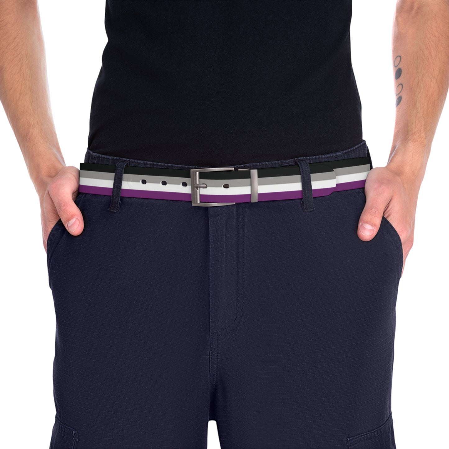 Asexual Pride Flag Belt