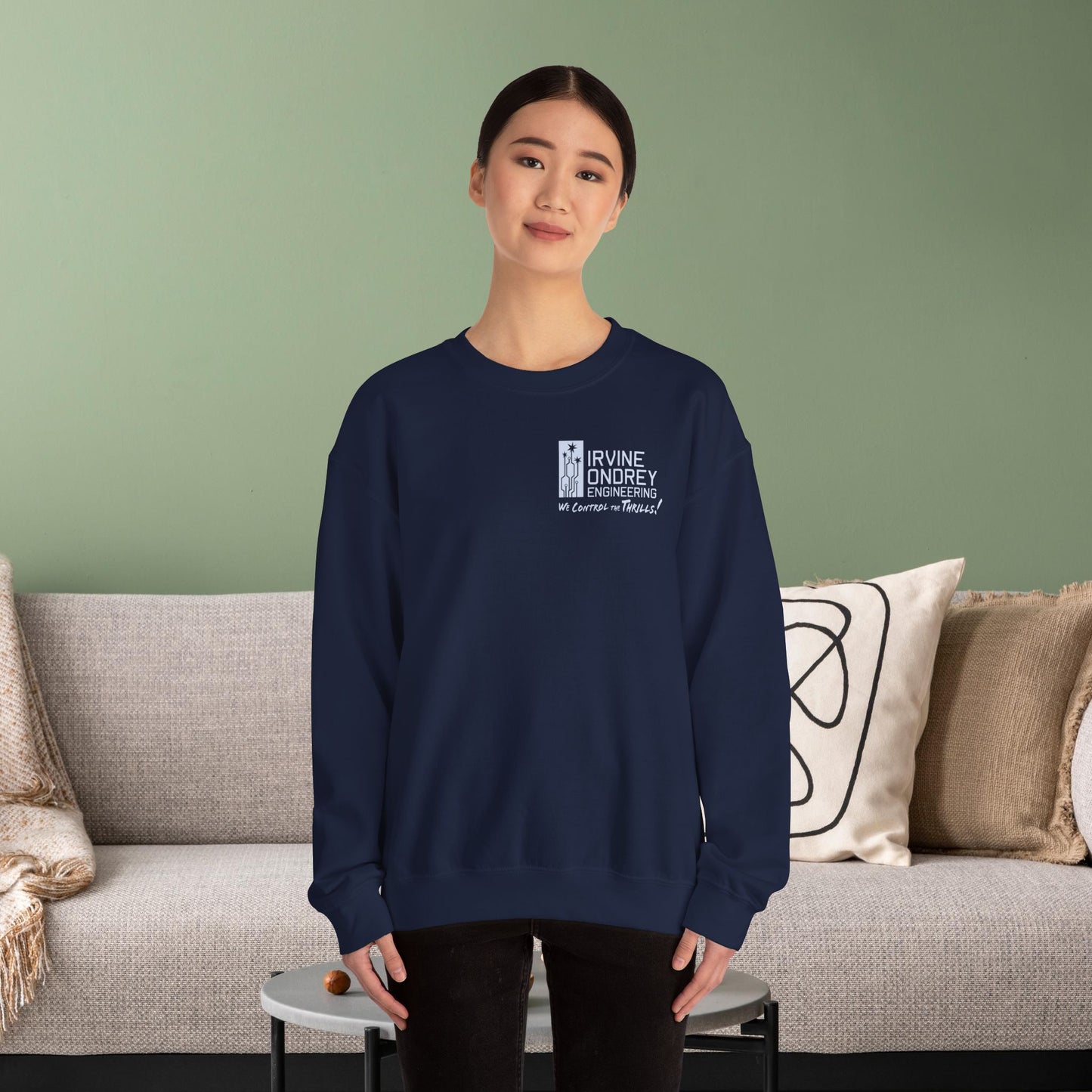 OG Woodie Sweatshirt (BACK graphic) • Irvine Ondrey Engineering