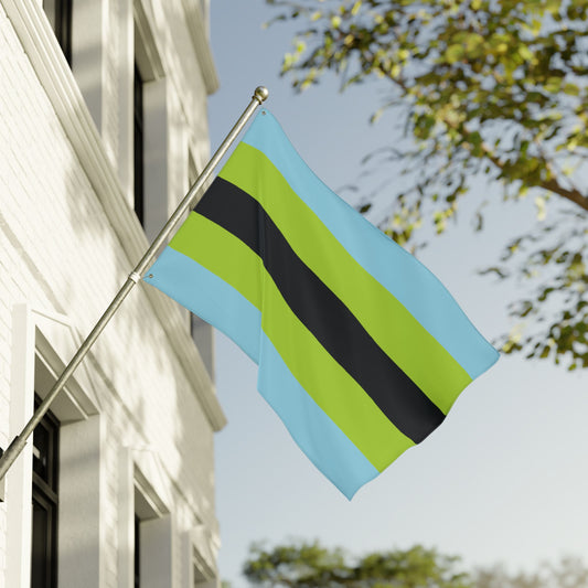 36'' × 60'' Quoigender Double-Sided Pride Flag with Grommets