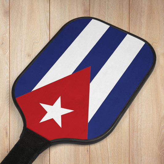 Cuba Flag Pickleball Kit