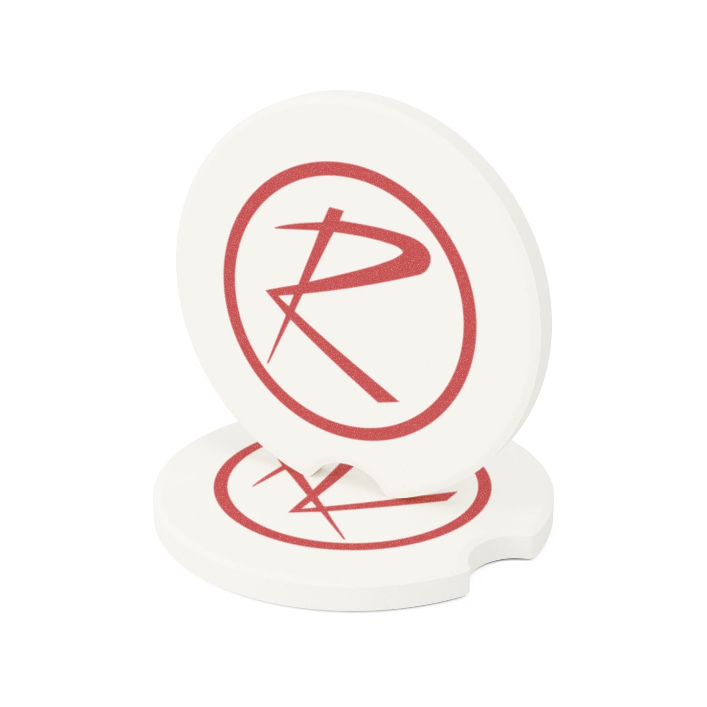 Rambler Logo Soapstone Car Cup-Holder Coaster
