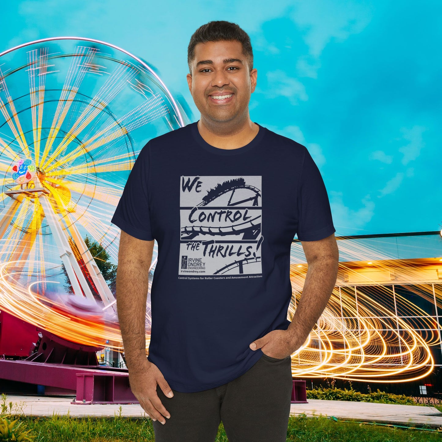 OG Steelie Tee (FRONT graphic) • Irvine Ondrey Engineering