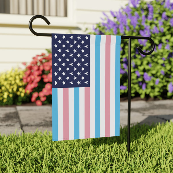 12'' × 18'' USA Transgender Pride Garden Flag Banner