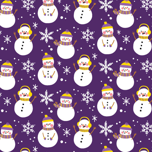 Intersex Pride Snowmen Velveteen Plush Blanket