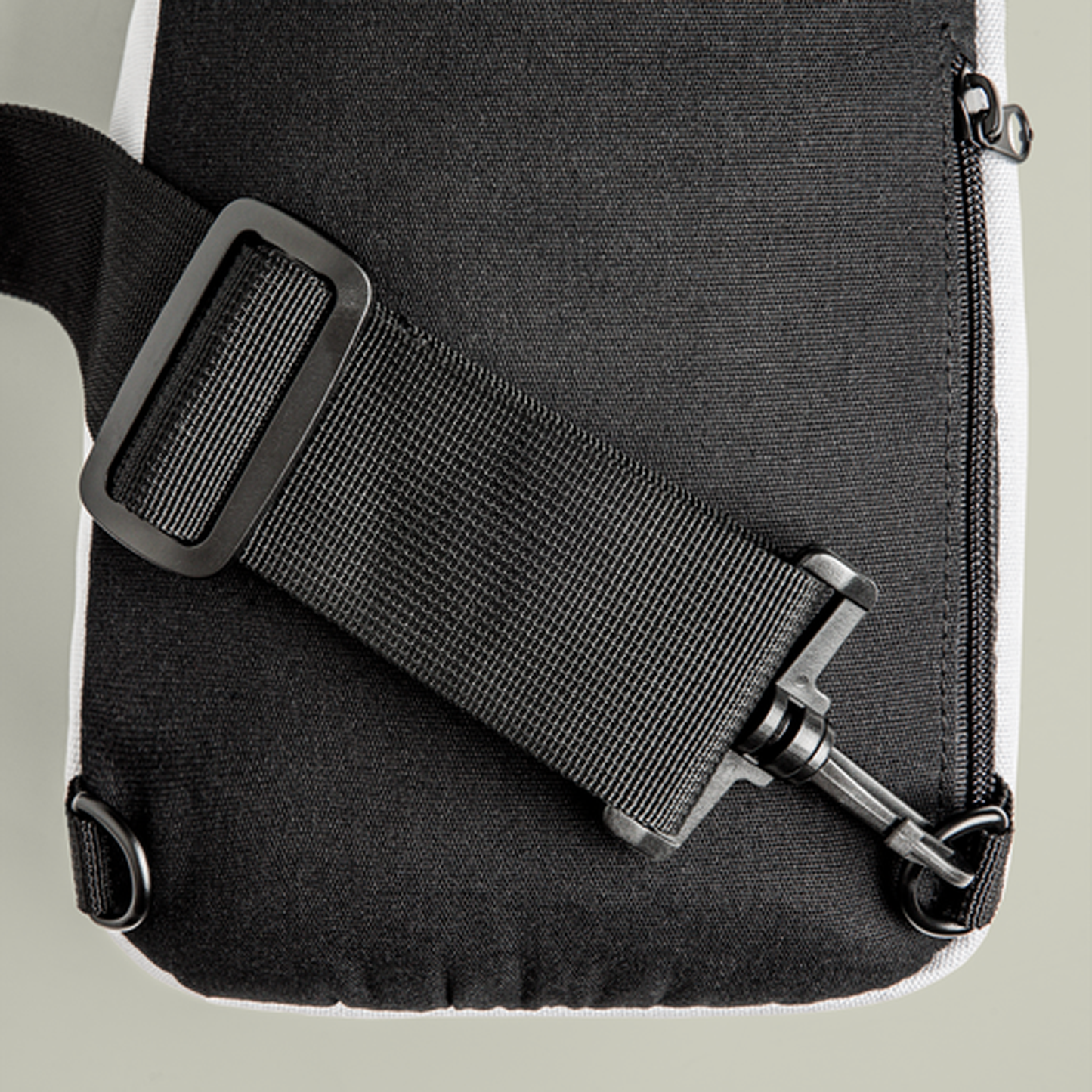 Lesbian Pride Black Minimalist Cross Body Sling Bag