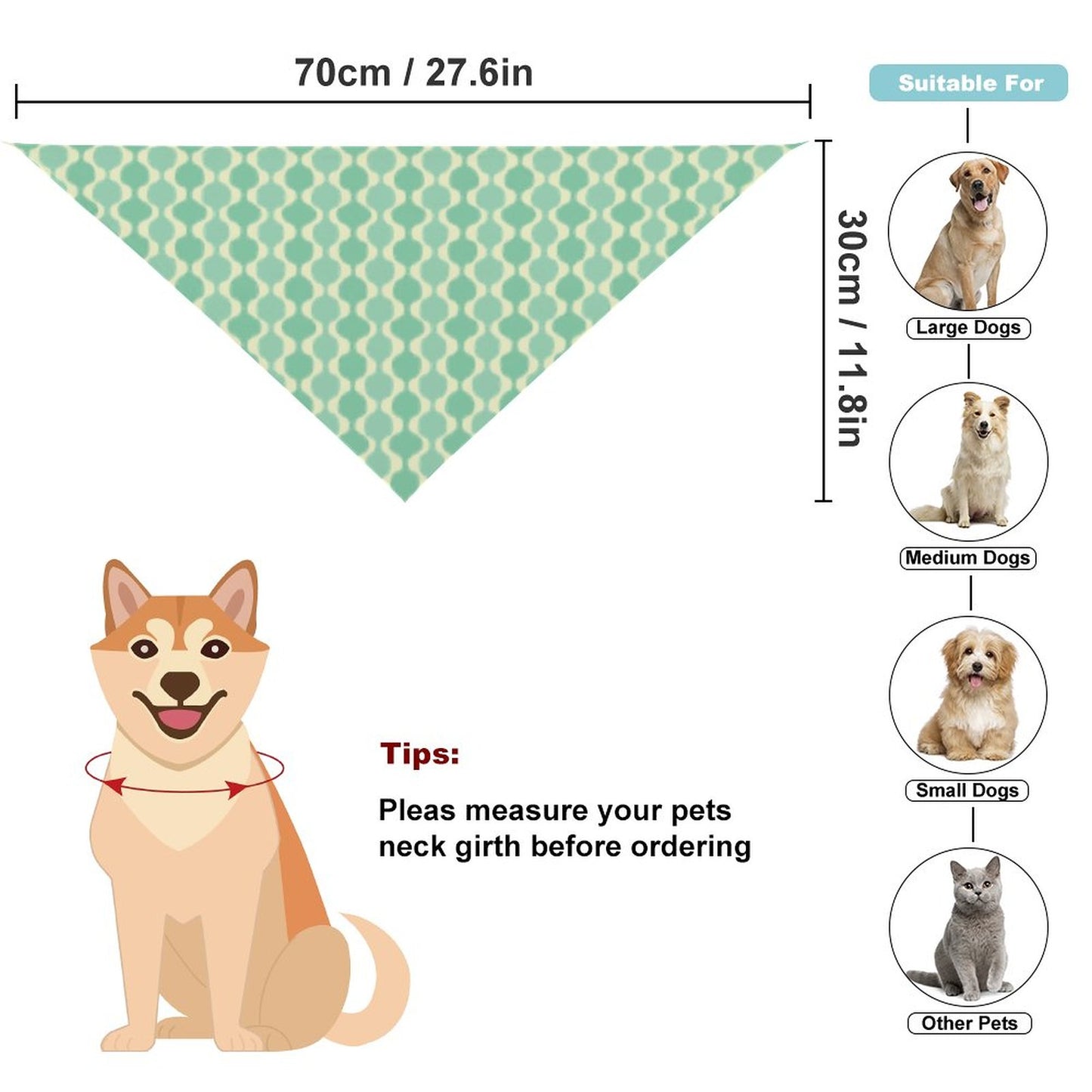 MCM Balusters | Dog Bandana