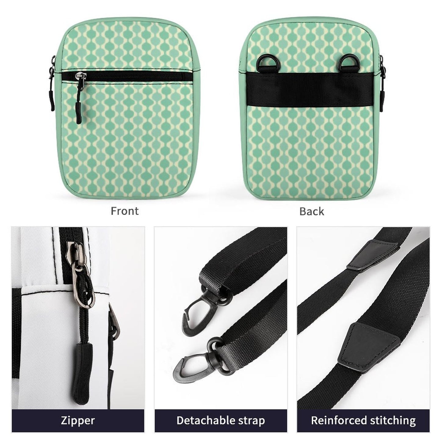 MCM Balusters | Small Messenger Bag
