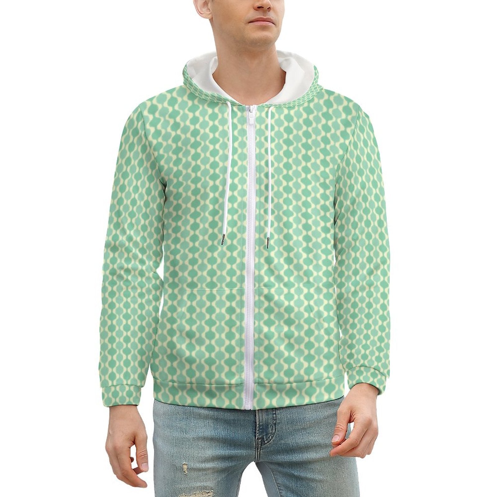 Mcm zip up discount hoodie