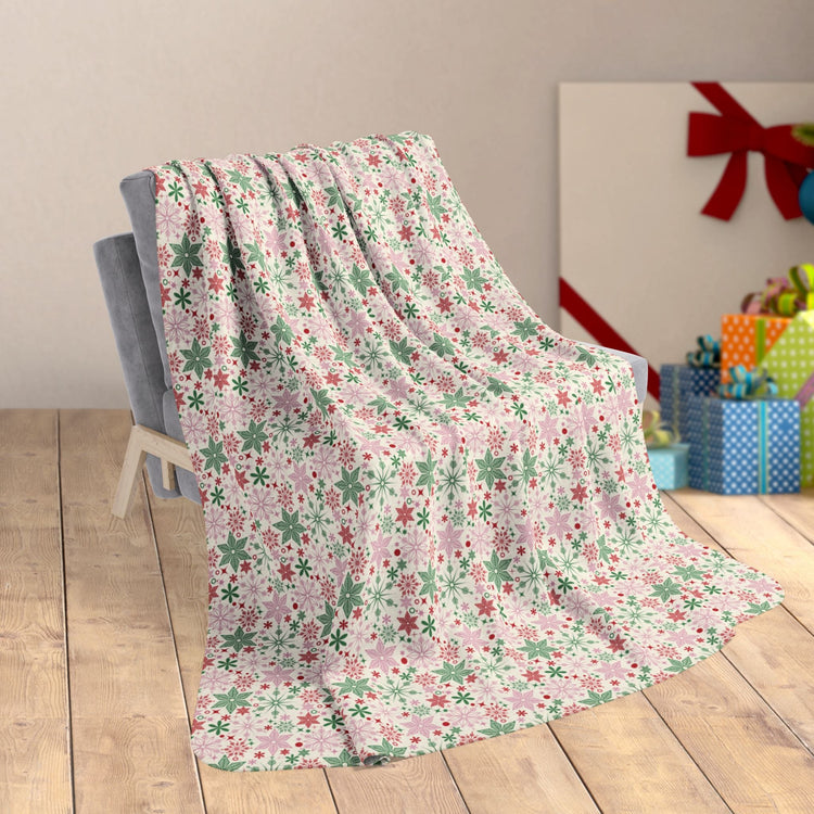 Christmas Snowflake Blankets