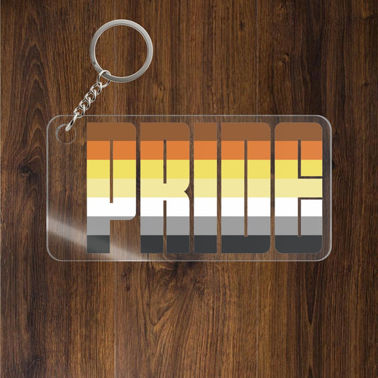 Bear Pride Keychains