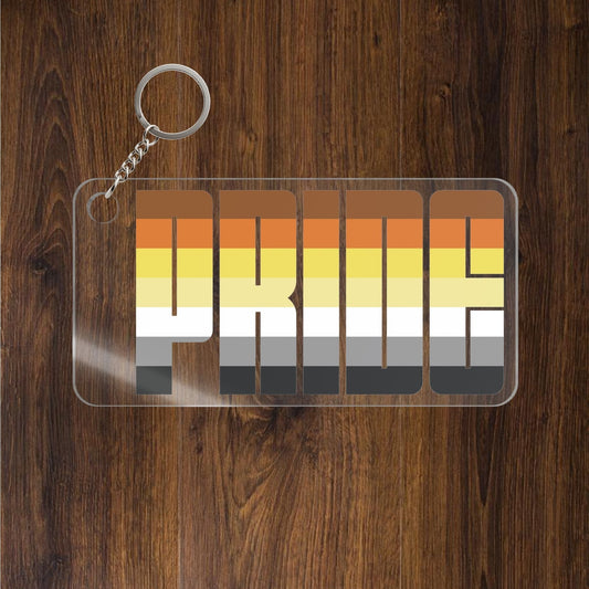 Bear Pride Keychains