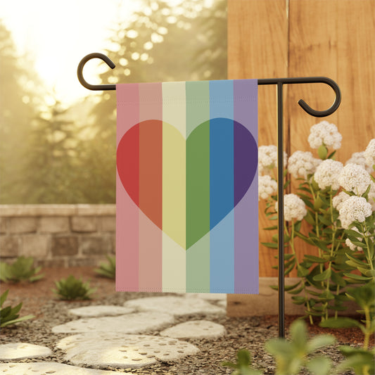 Homoromantic Garden Flag Banner