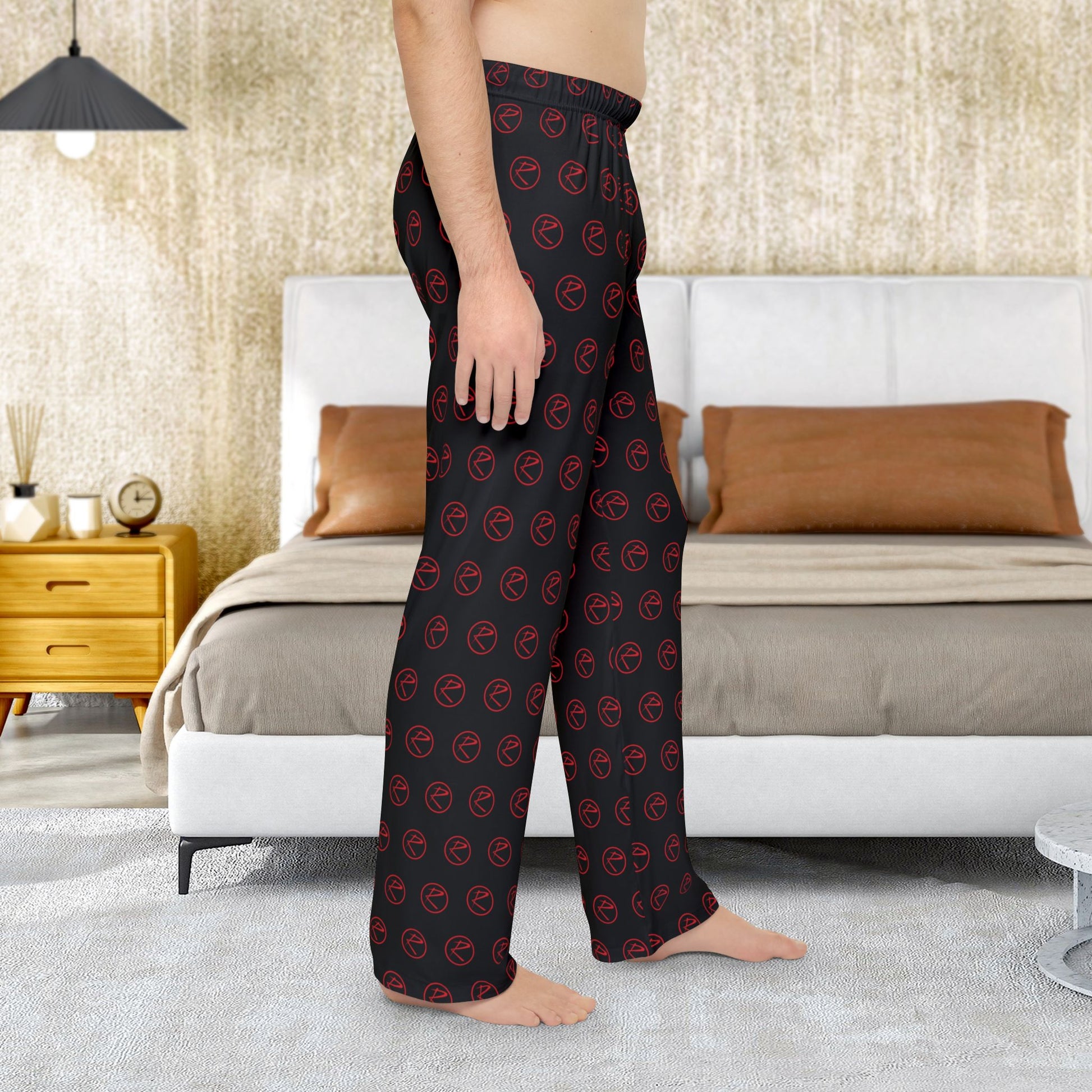 Men’s AMC Rambler Logo Black Pajama Pants