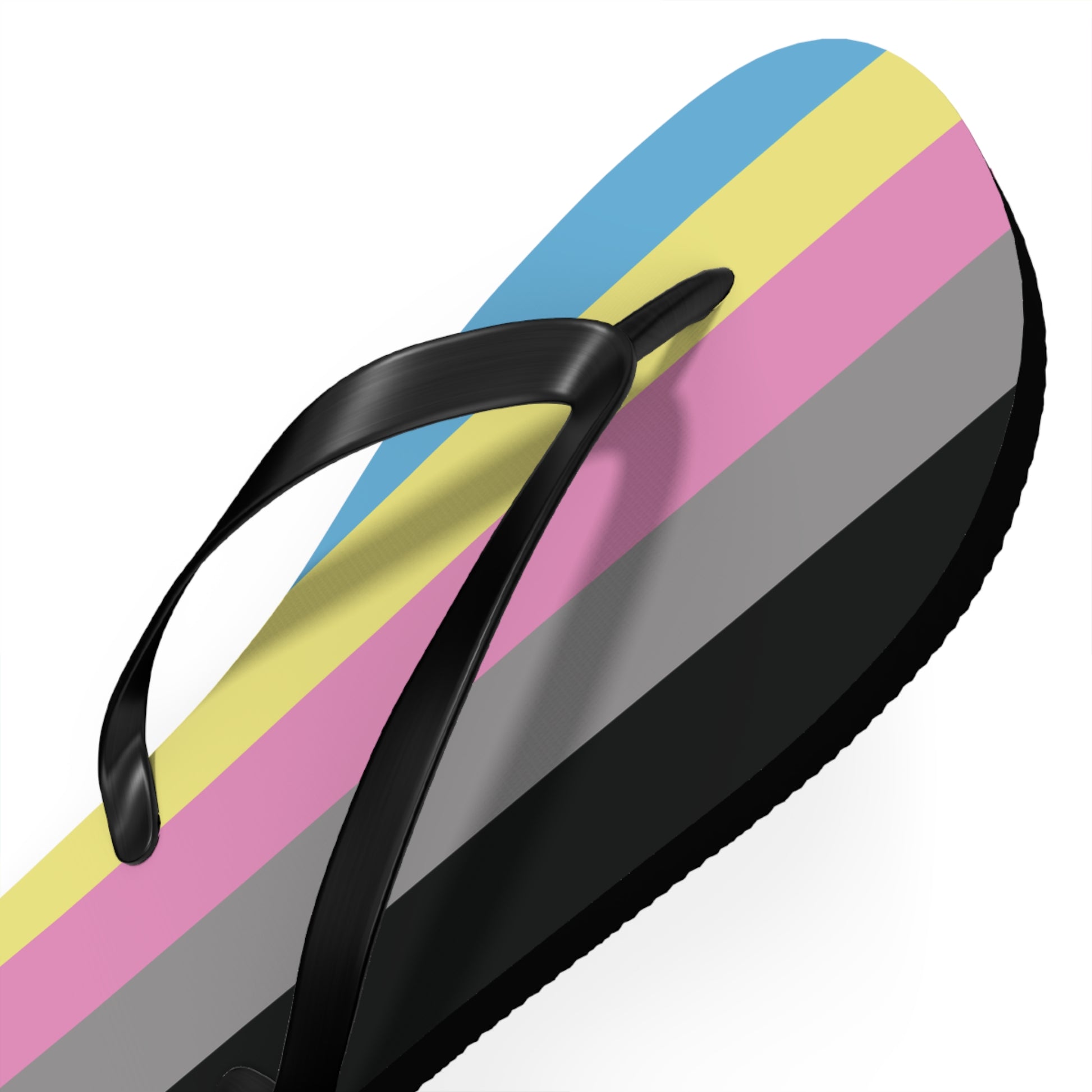 Polygender Pride Flip Flops