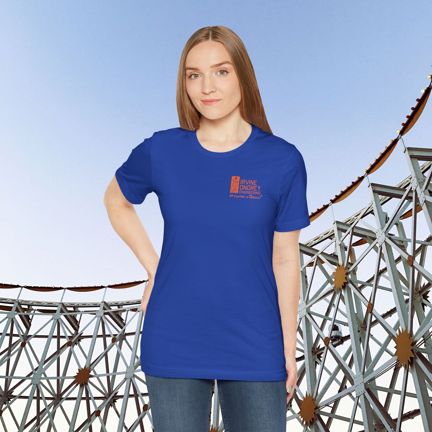 OG Woodie Tee (BACK graphic) • Irvine Ondrey Engineering