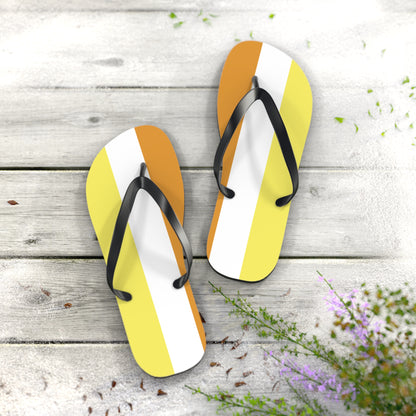 XL Black sole Maverique Pride Flip Flops