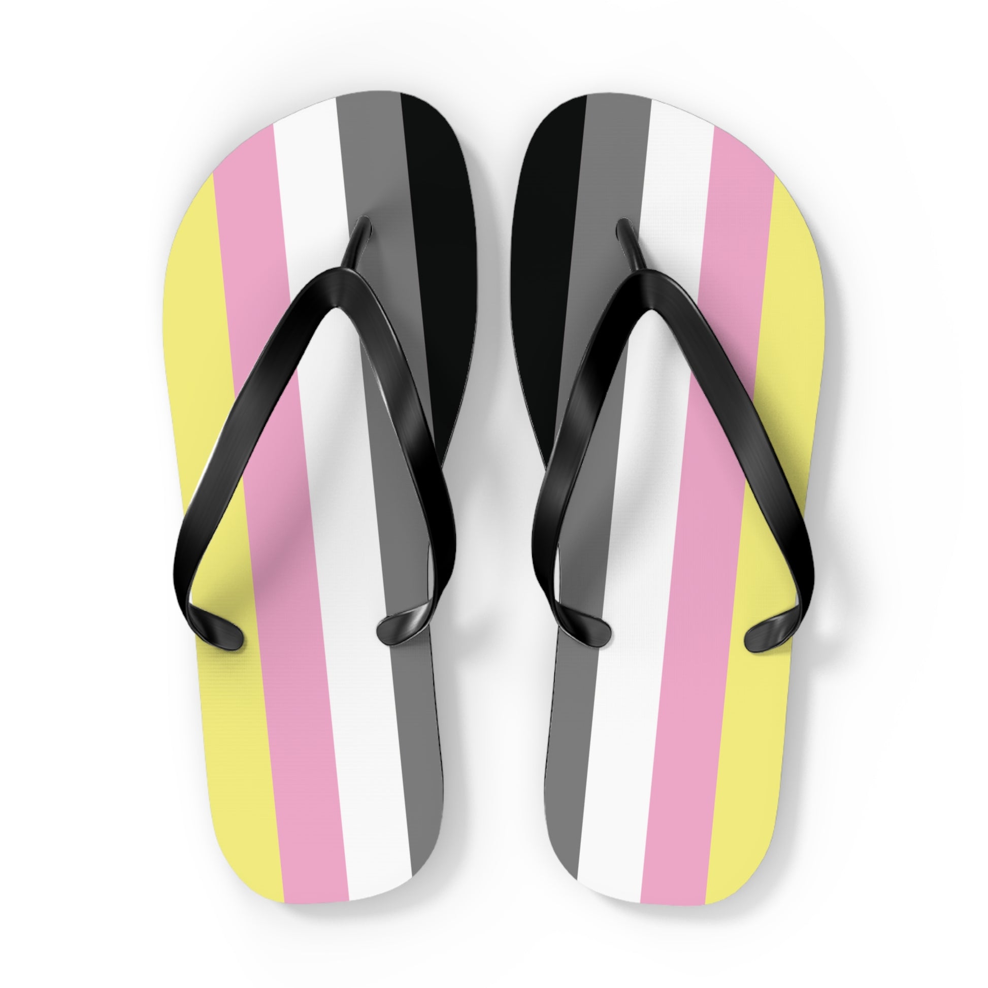 Queerplatonic Pride Flip Flops