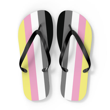 Queerplatonic Pride Flip Flops