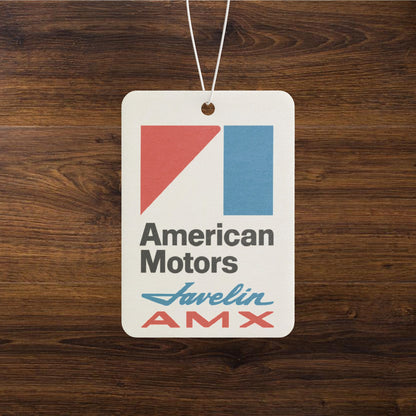 AMC Blue Javelin Red AMX Logos Custom Air Freshener