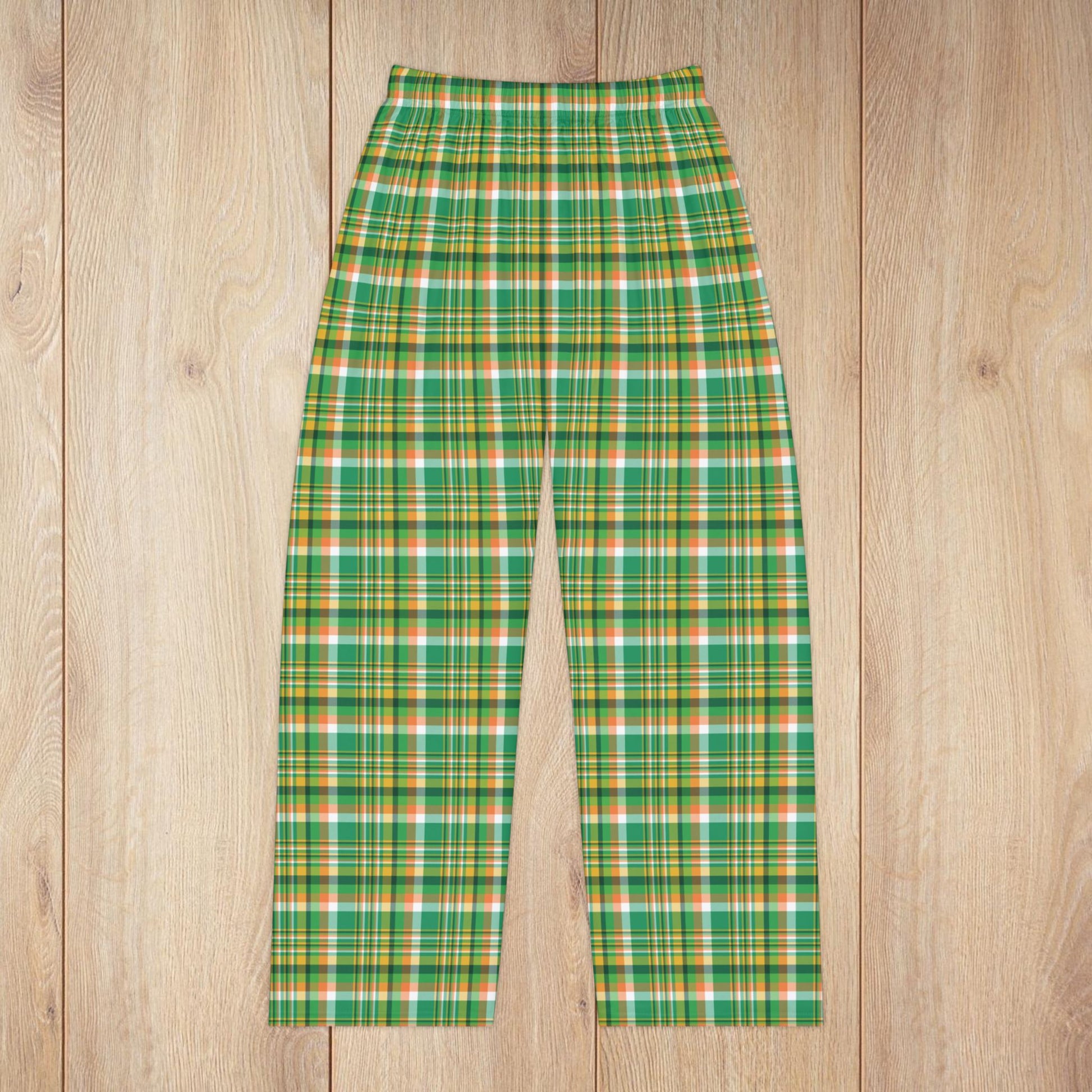 St. Patrick’s Day Plaid Women’s Lounge Pants