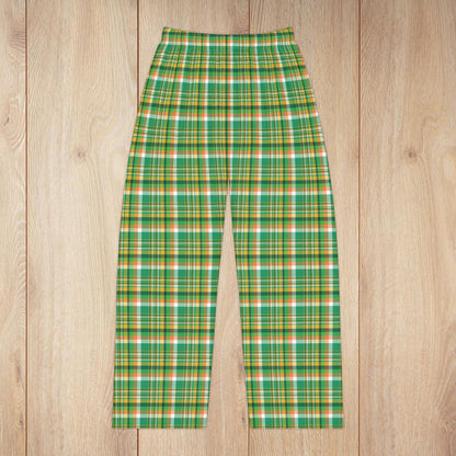 St. Patrick’s Day Plaid Women’s Lounge Pants